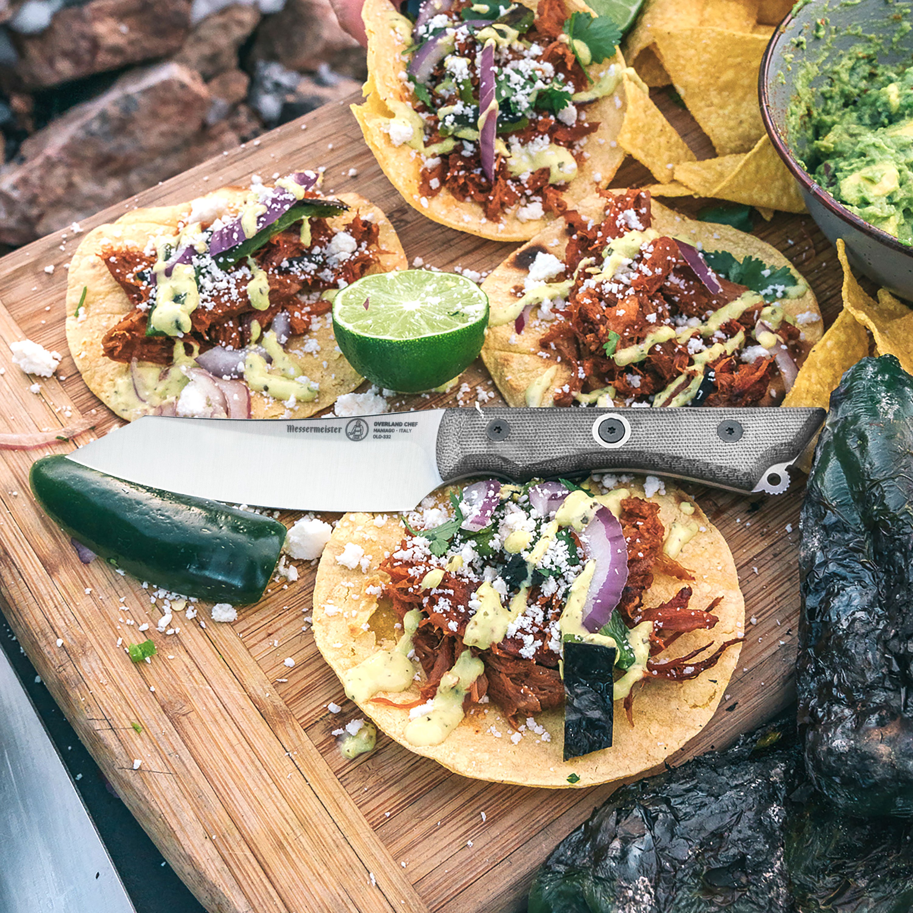 Top-rated kitchen knives for cooking, featuring Messermeister Overland utility knife