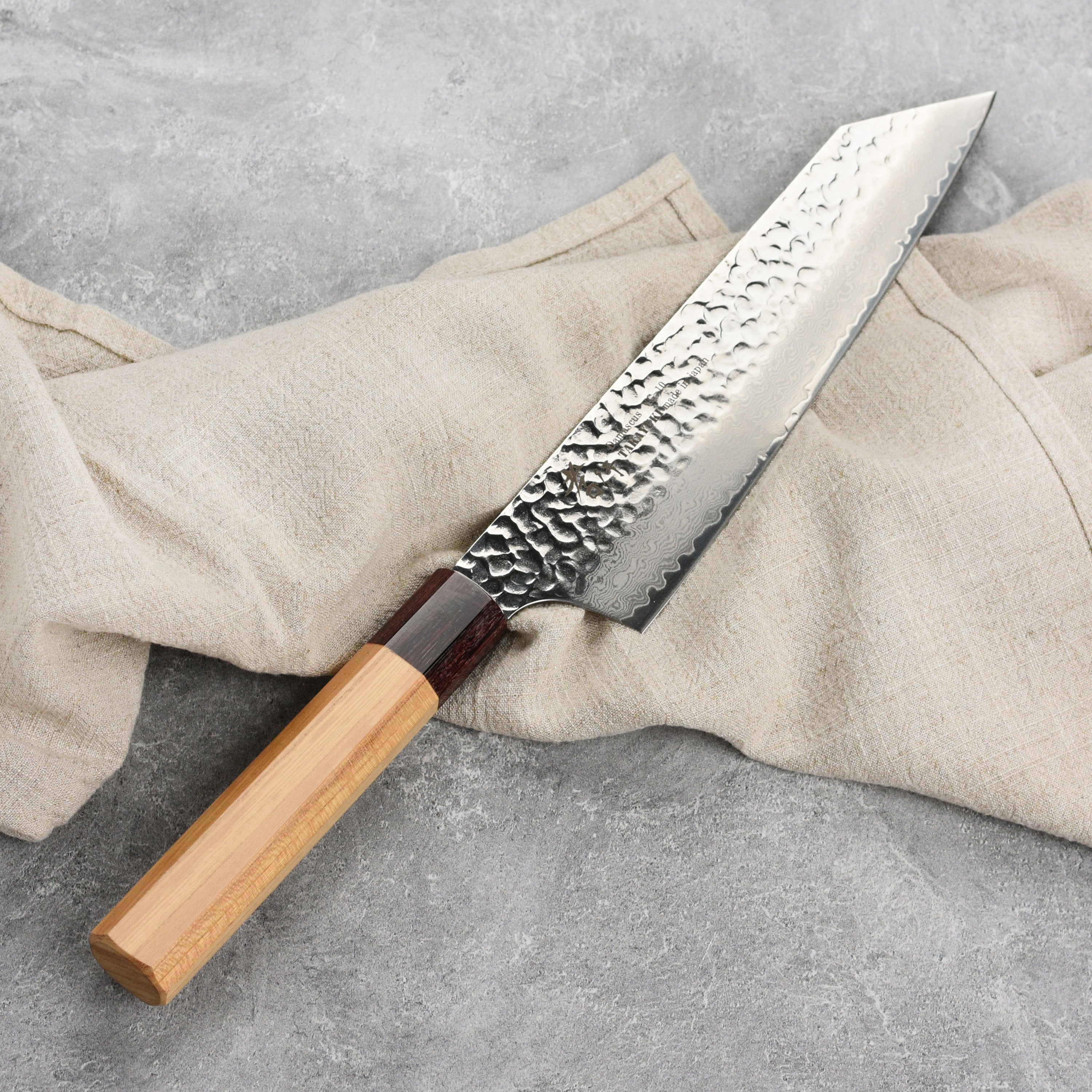 Sakai Masterpiece: 7.5" Bunka Knife in Damascus Steel - Image 11