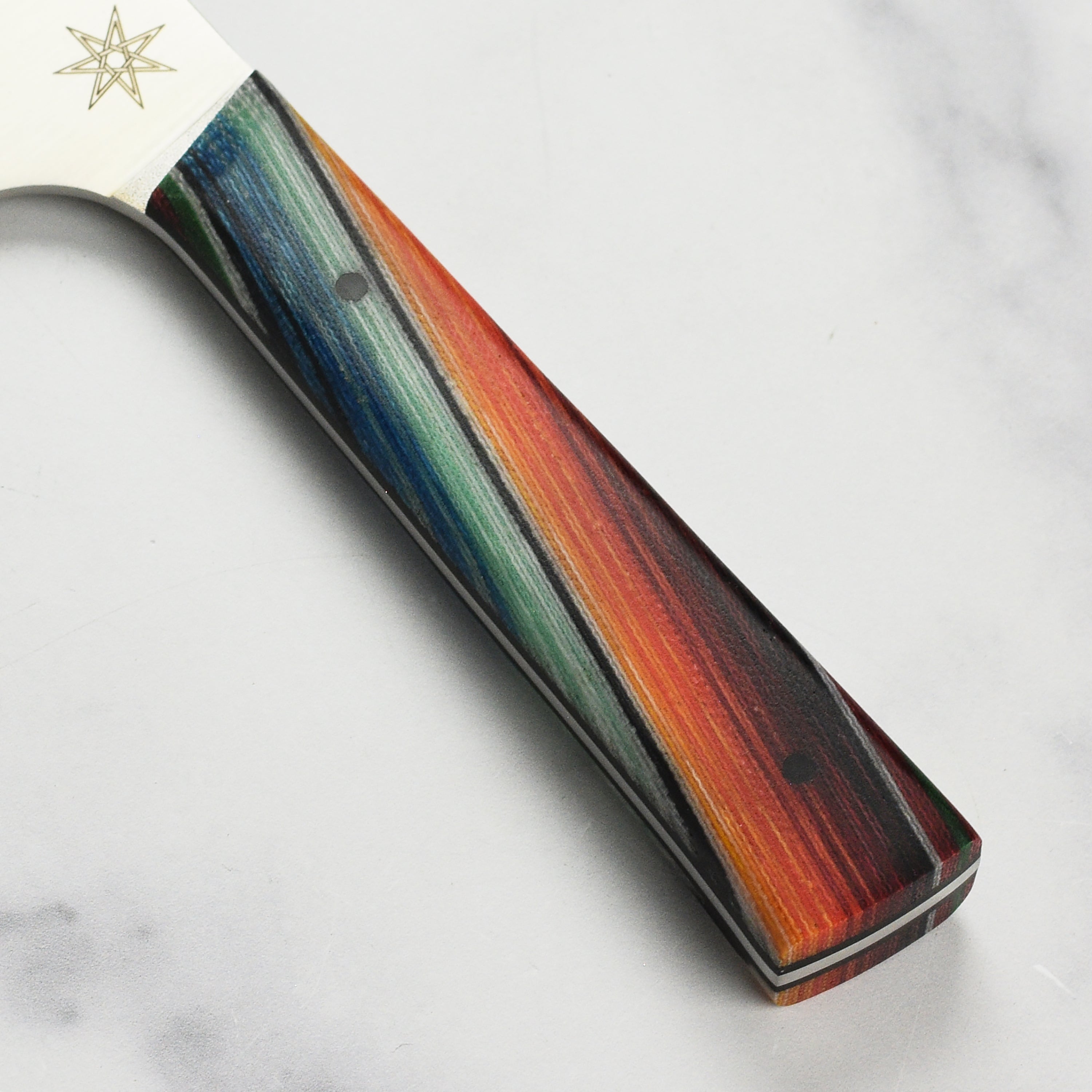 Highlighting the craftsmanship of the handmade Baja Chefs Chopper, perfect for any kitchen.