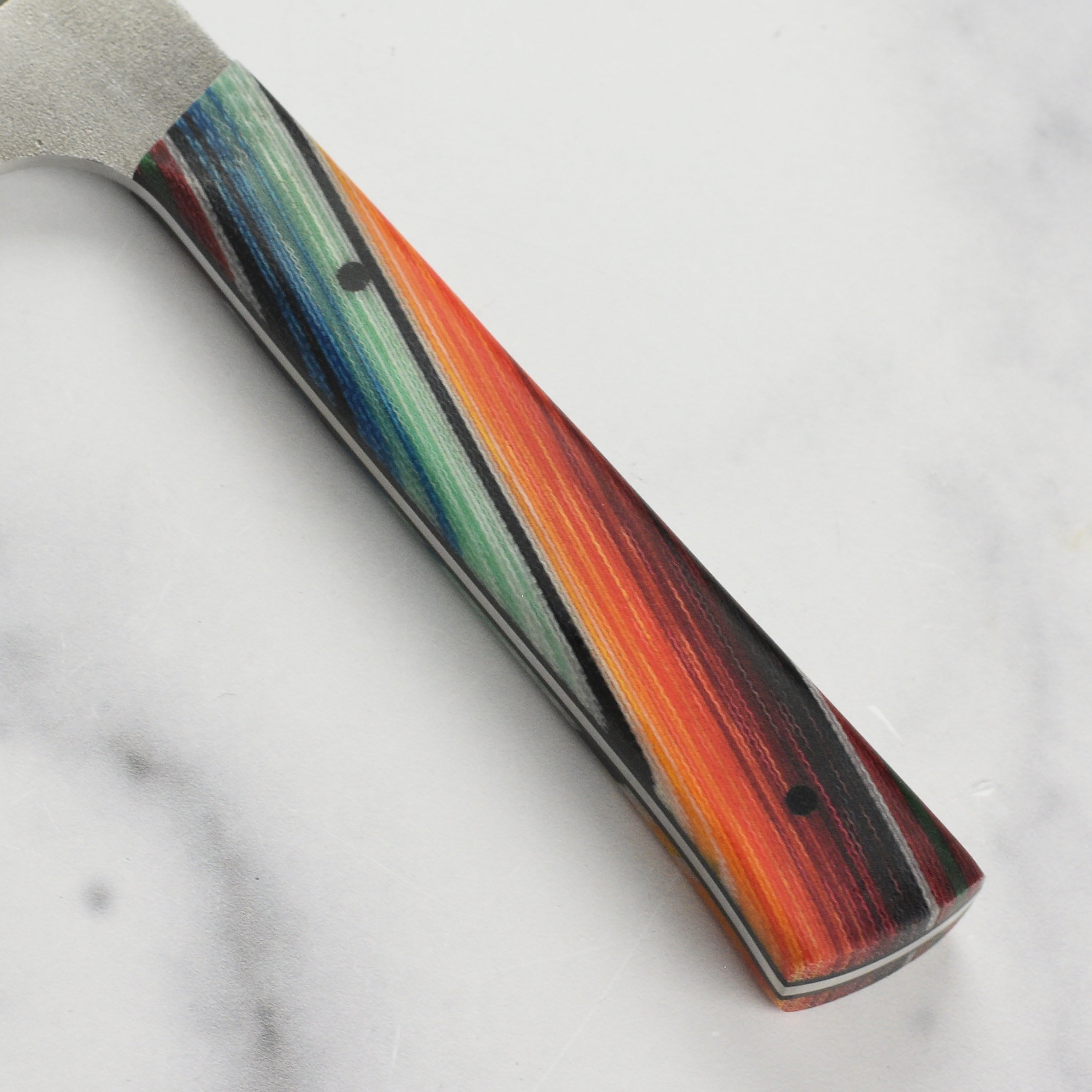 Side view of the Town Cutler Baja 6" Precision Boning Knife highlighting its sleek design