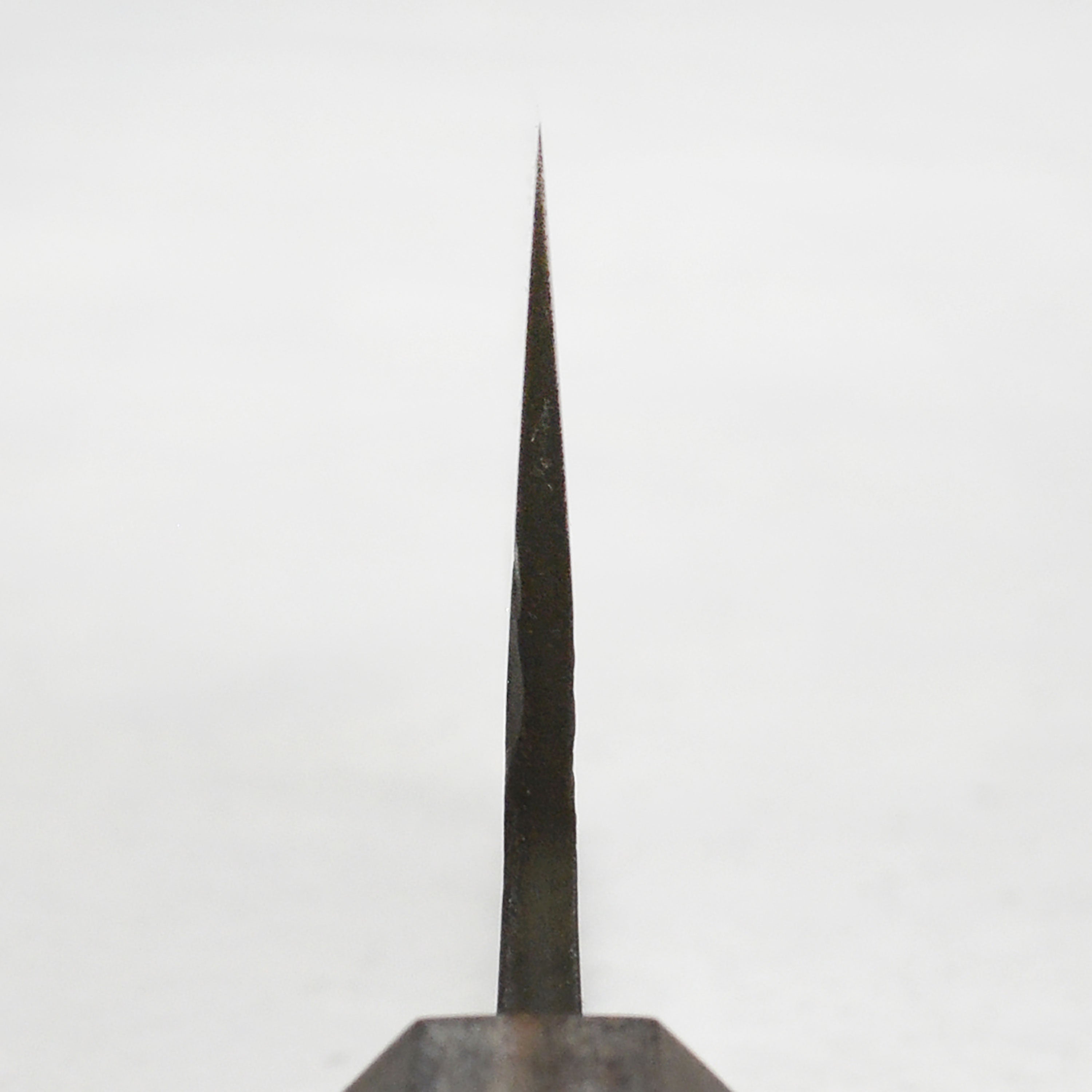 Ergonomic handle of the nakiri knife for comfortable grip