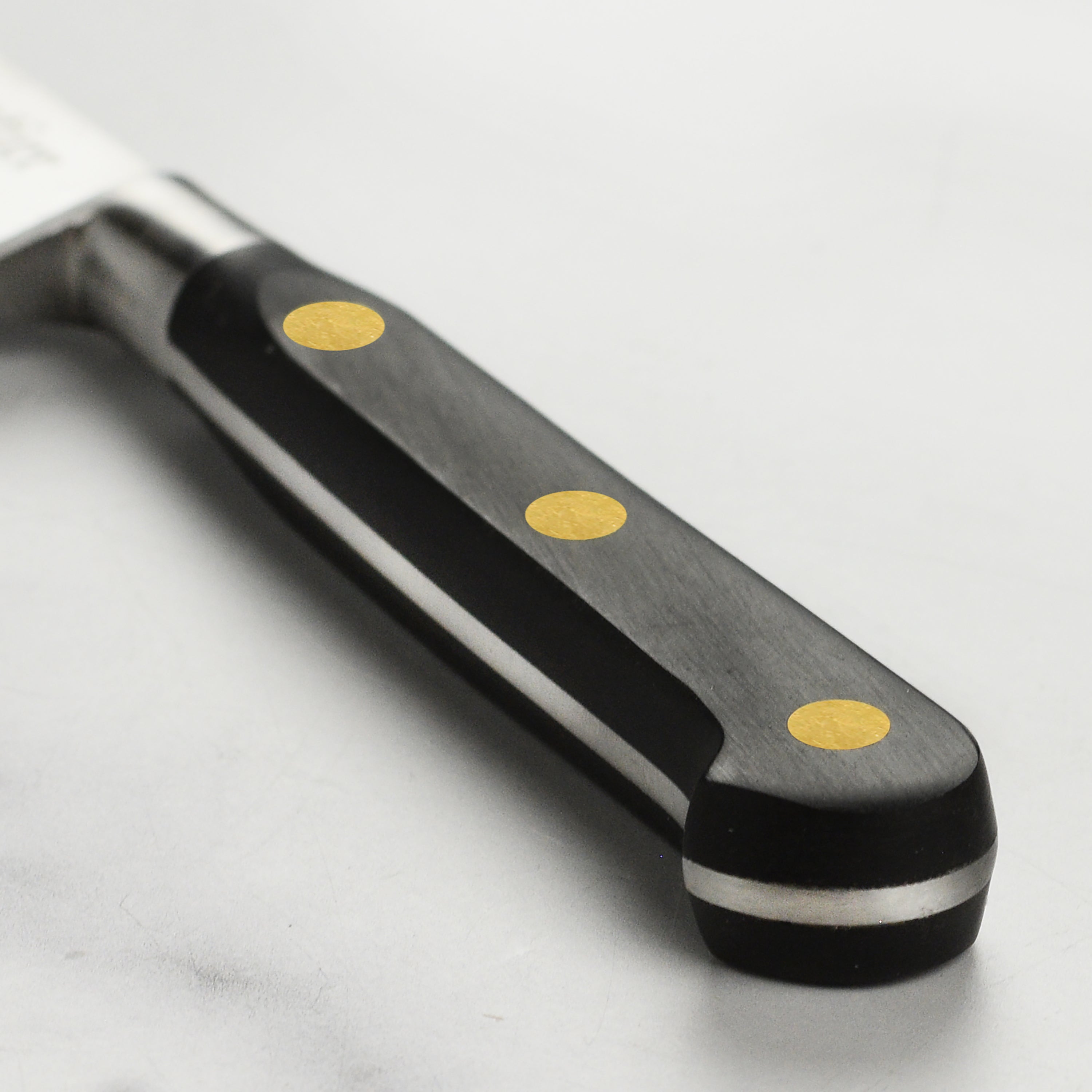 French paring knife with POM handle and brass rivets for detailed kitchen work