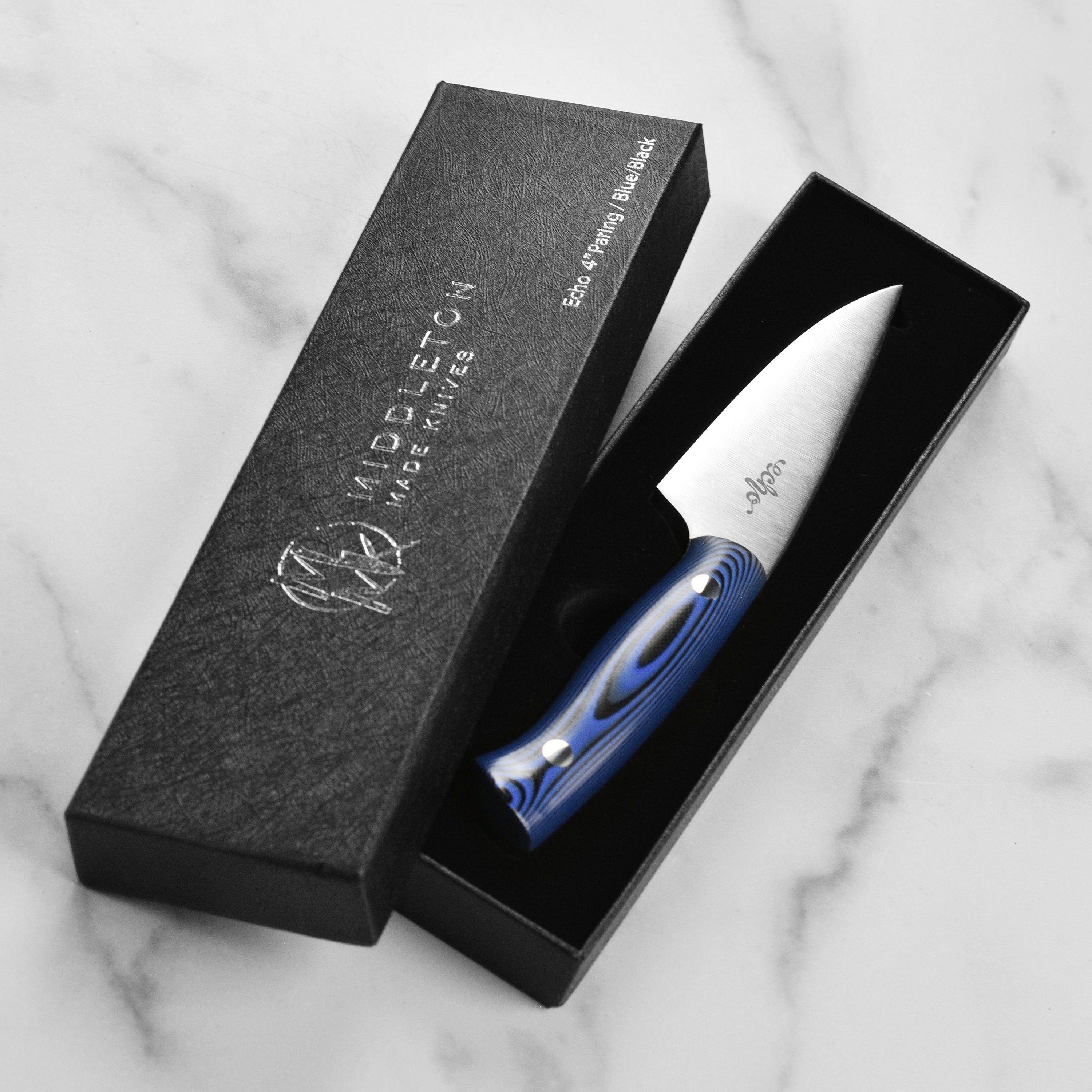 Kitchen scene with Middleton Echo 4-inch paring knife used for peeling vegetables