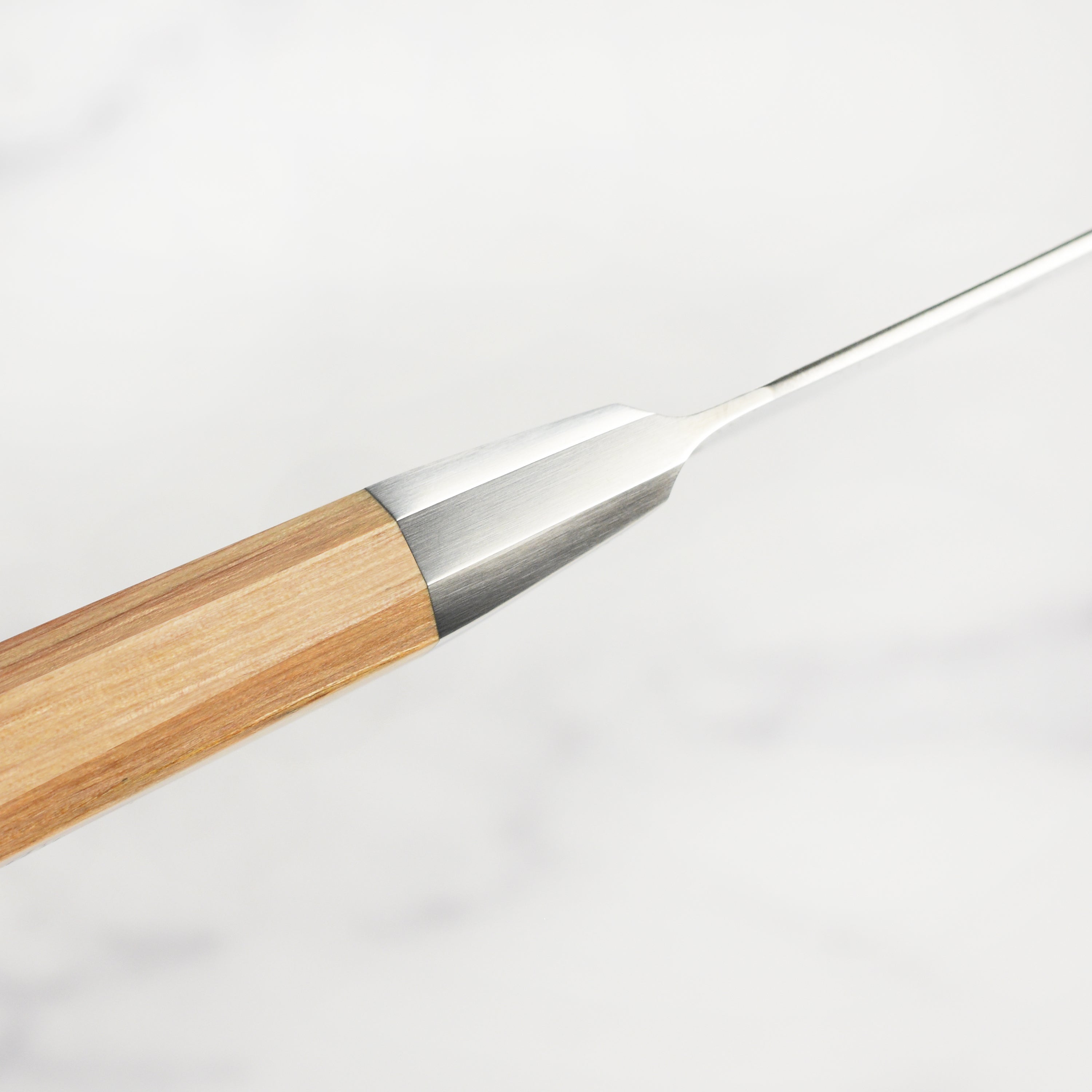 Miyabi Koya 6-piece magnetic knife set arranged on a modern kitchen counter, showcasing Japanese craftsmanship.