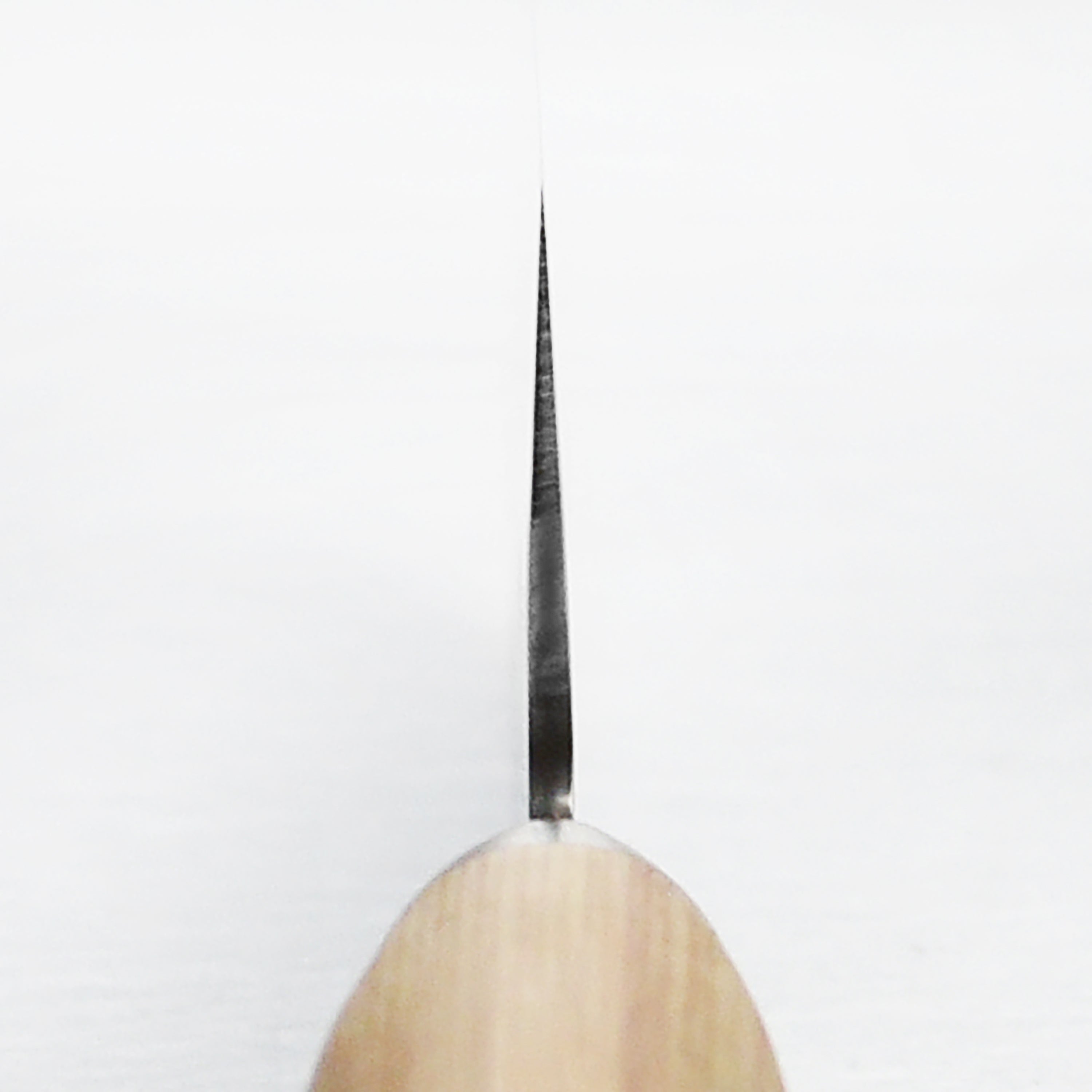 Japanese kitchen knife with handcrafted handle and lifetime warranty