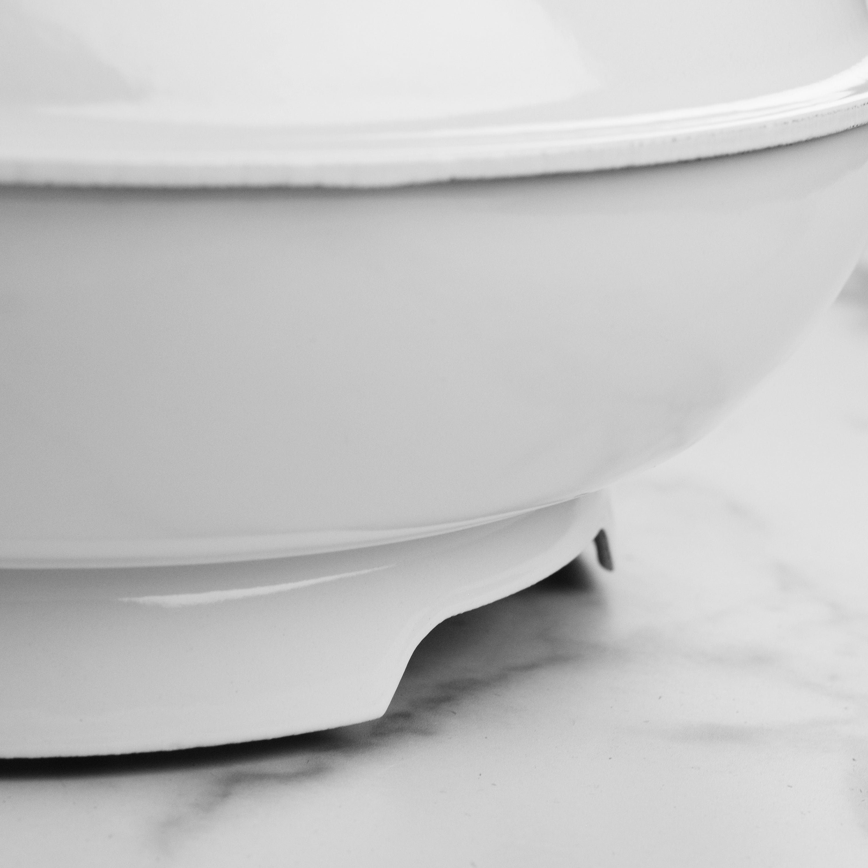 Close-up of Le Creuset cast iron trivet showing durable enameled surface