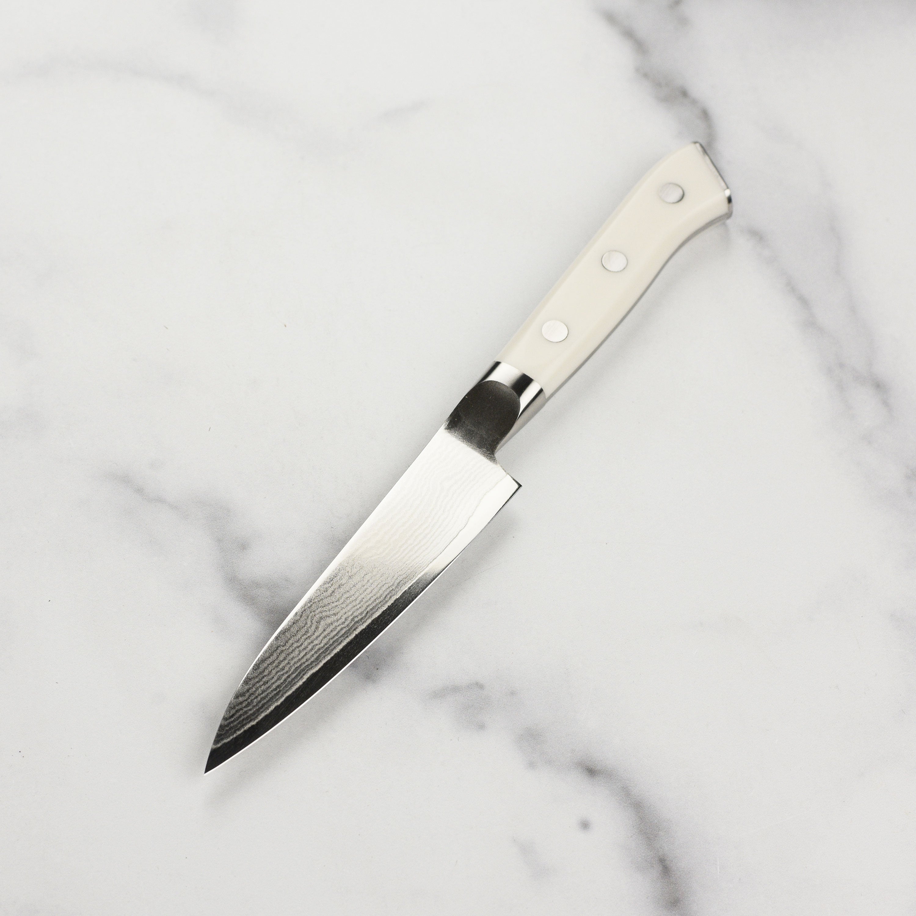 Zanmai Premium VG10 Damascus Japanese Petty Knife - Image 5