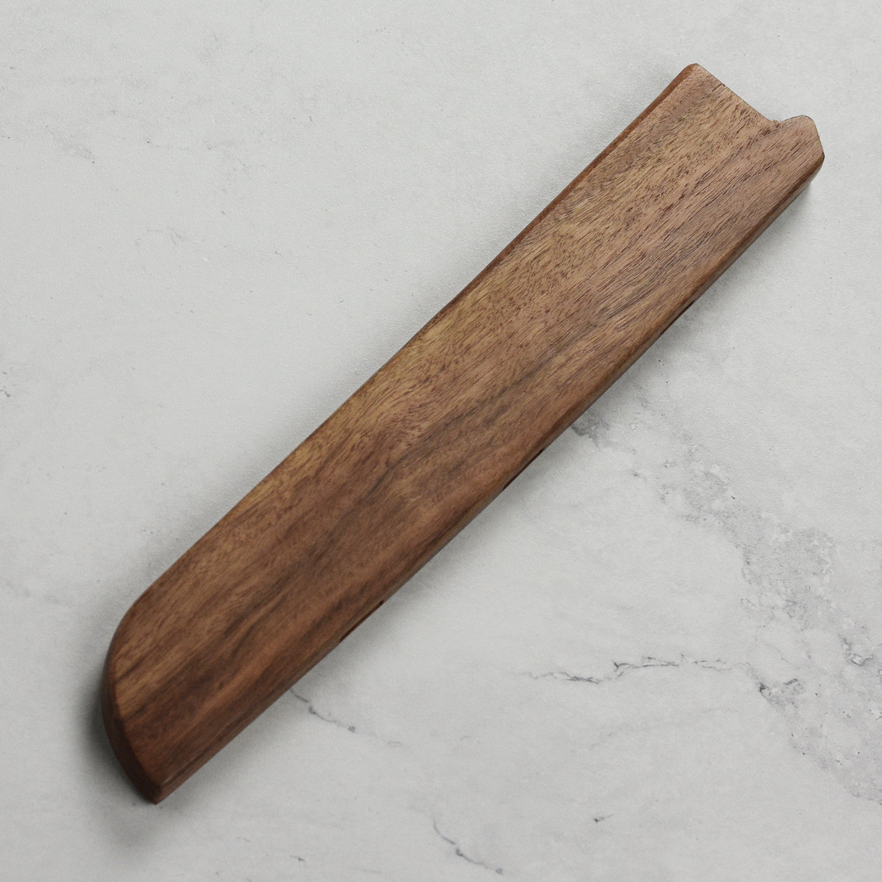 Enso magnetic knife sheath installed with a 9-inch bread knife demonstrating secure storage.
