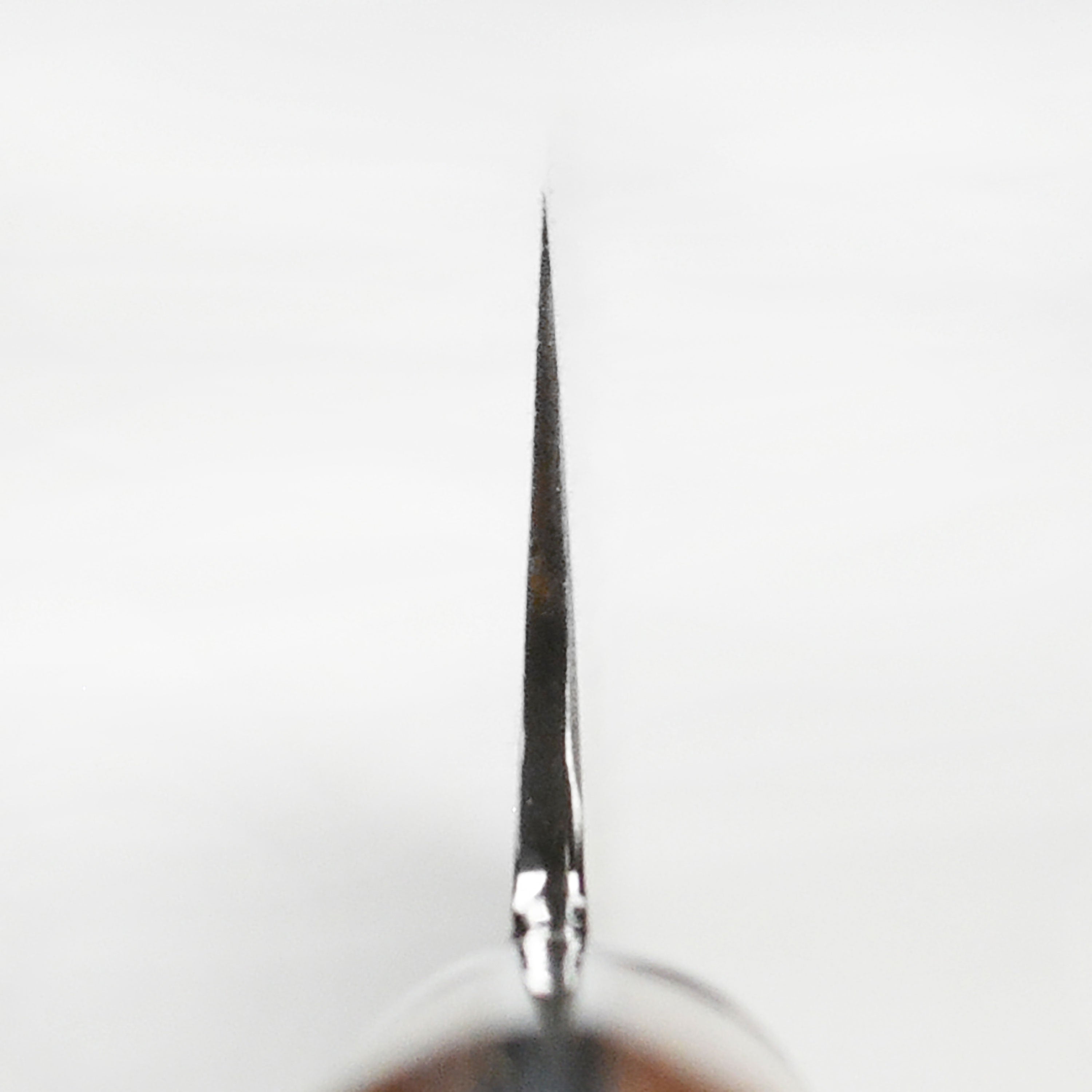 Japanese knives displayed together, highlighting the Nigara Anmon SG2 petty knifes craftsmanship