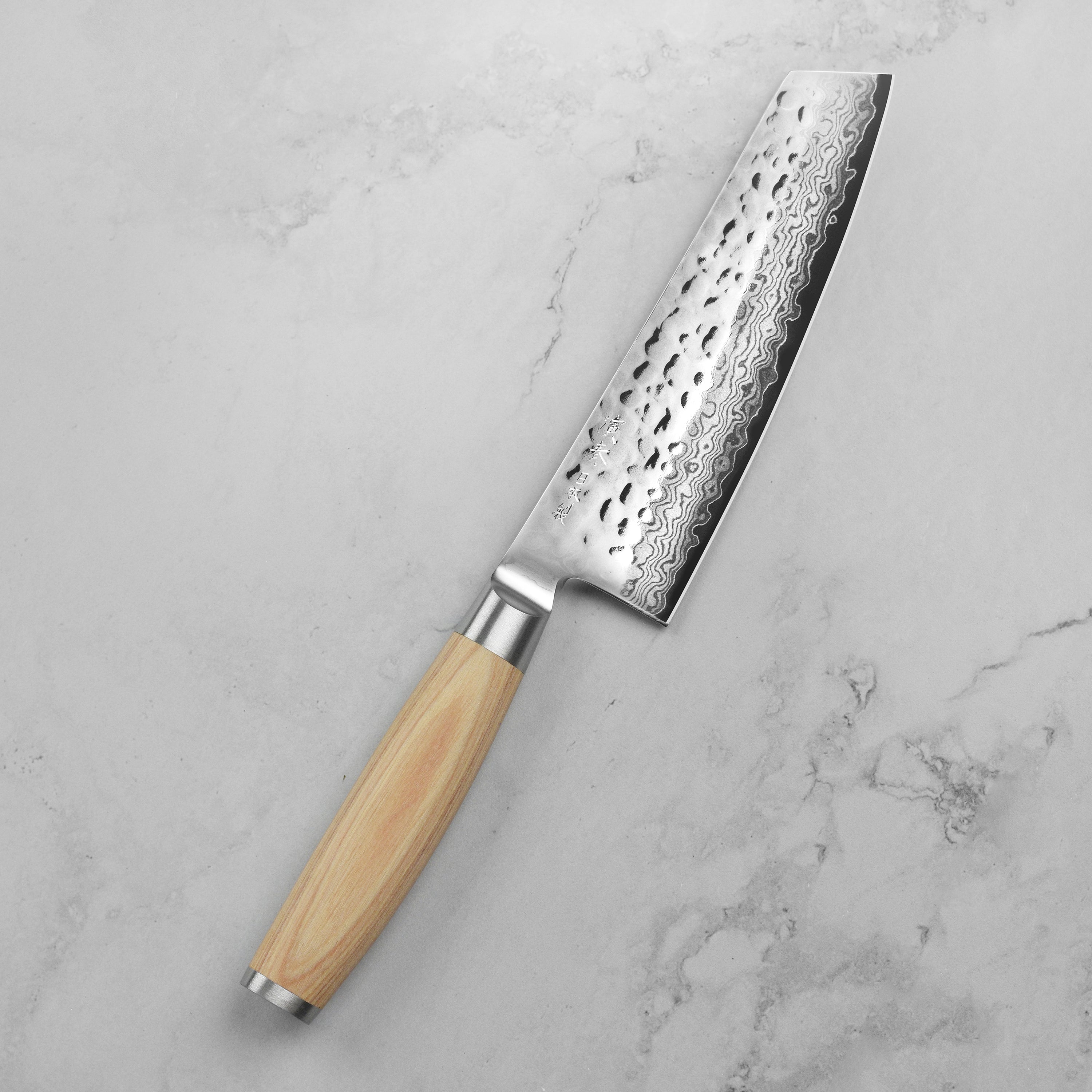 Seki Steel Damascus Prep Knife - 5.5 Inch - Image 5