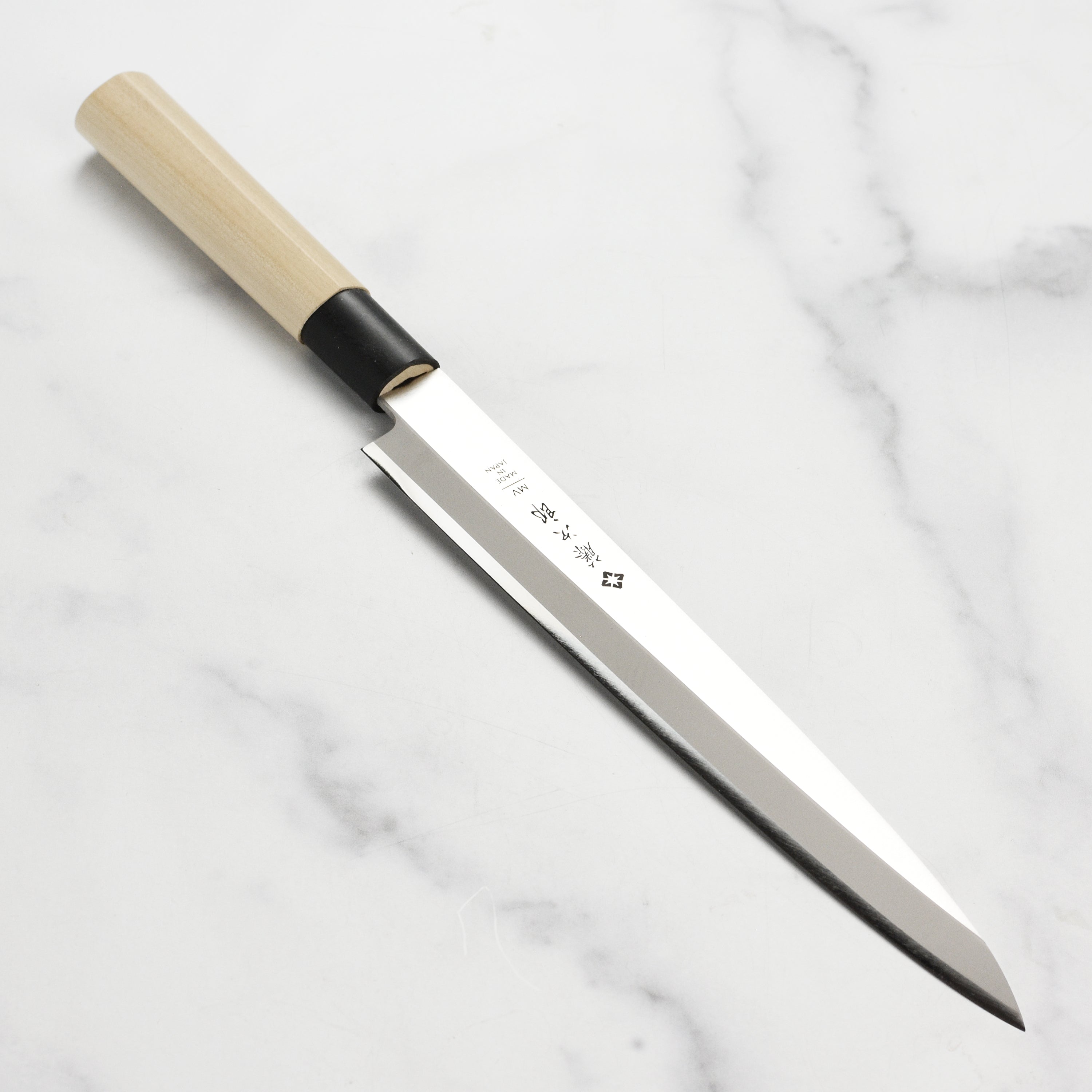 Side view of the Tojiro MV Stainless 9.4