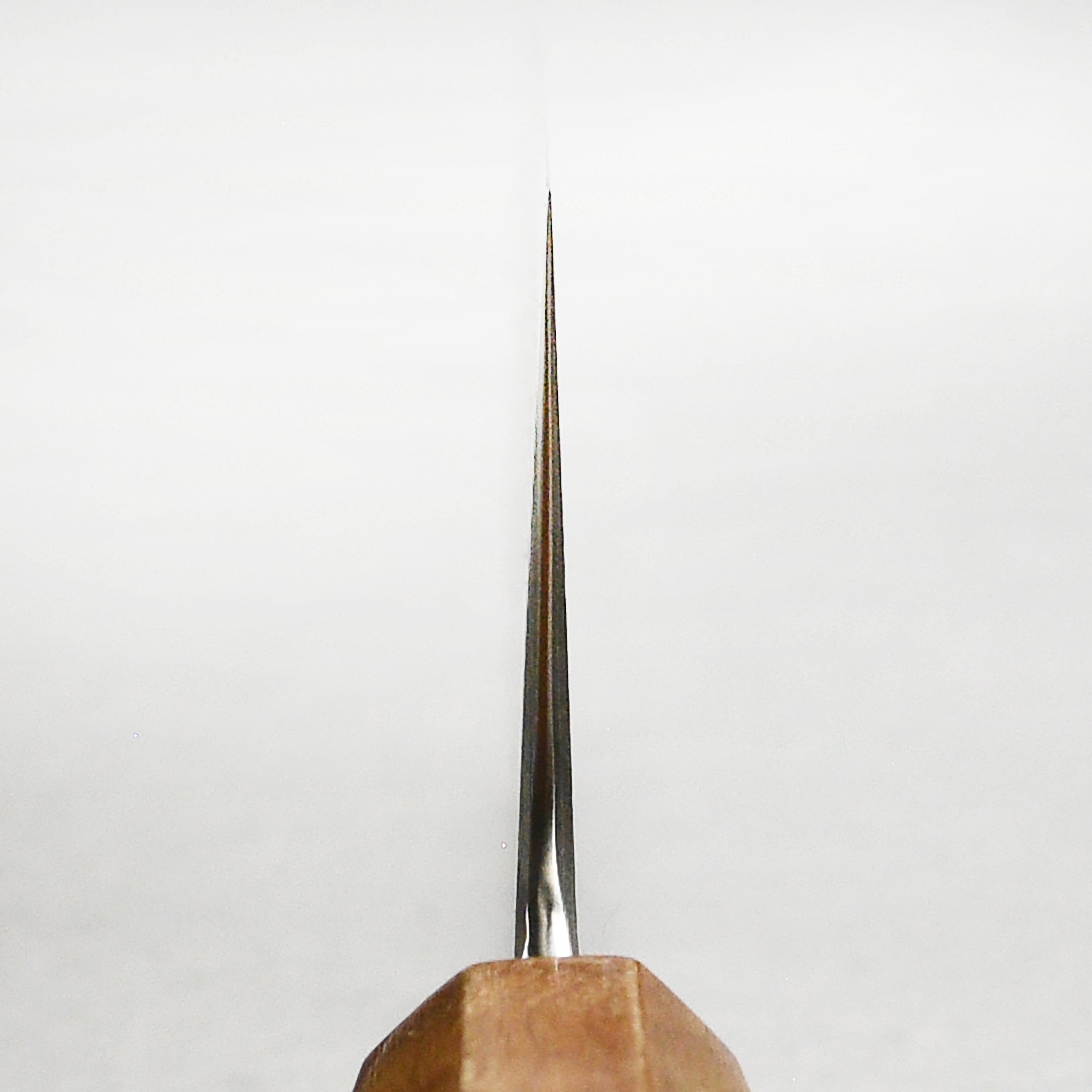 Elegant handle and sharp blade of a top-rated Japanese chefs knife for cooking