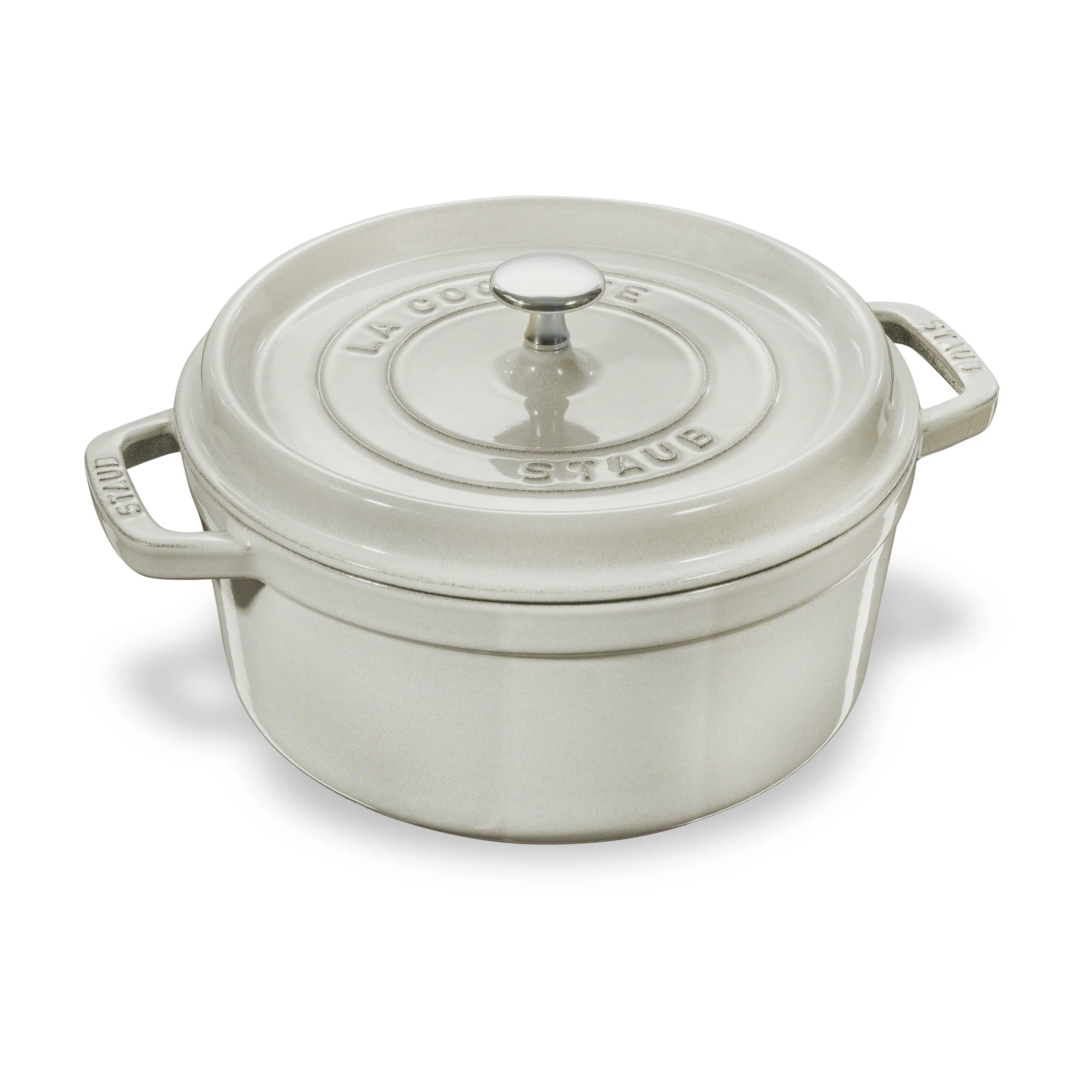 Premium 7-quart enameled cast iron Dutch oven with lid and knob