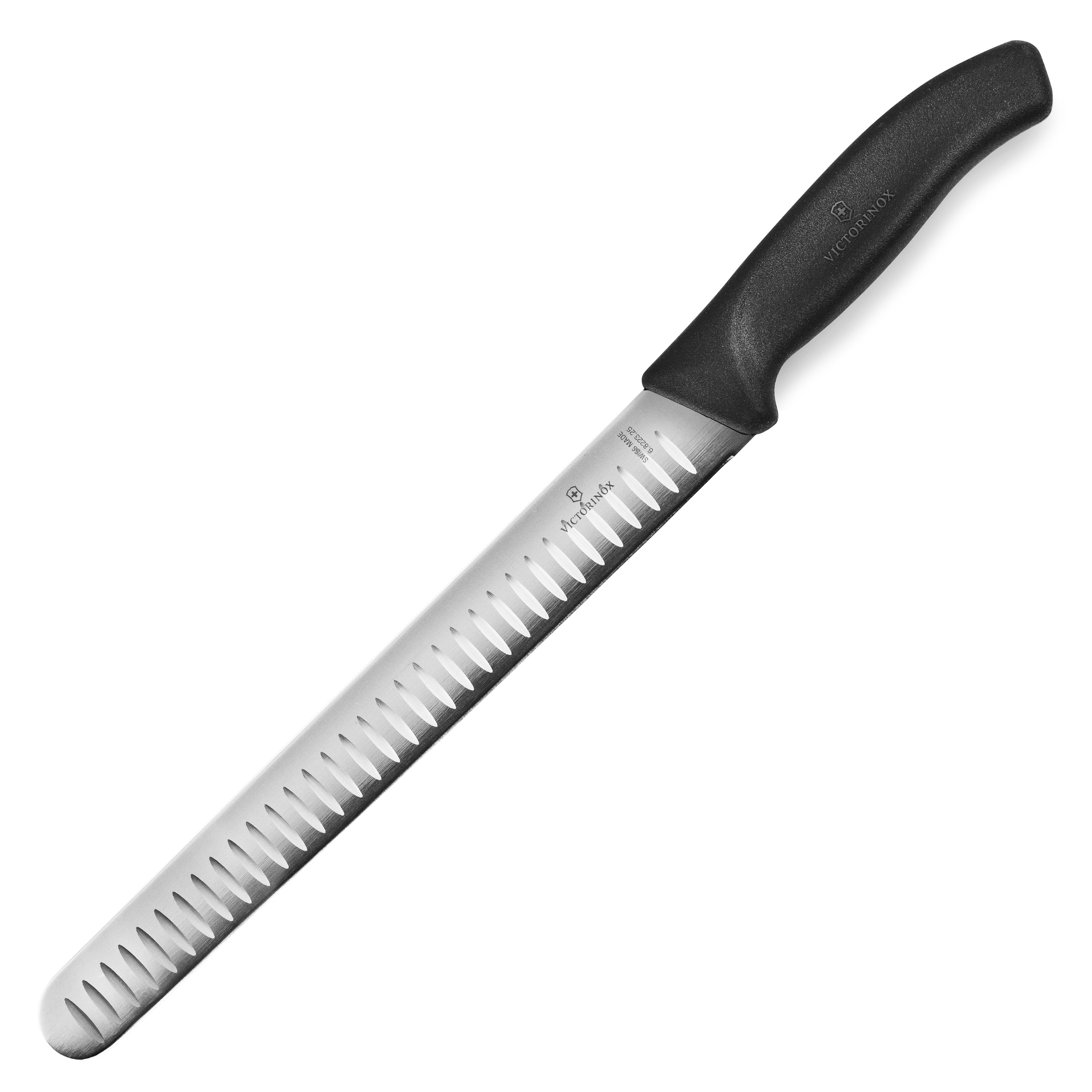 Victorinox Swiss Classic slicing knife blade close-up for precise cutting