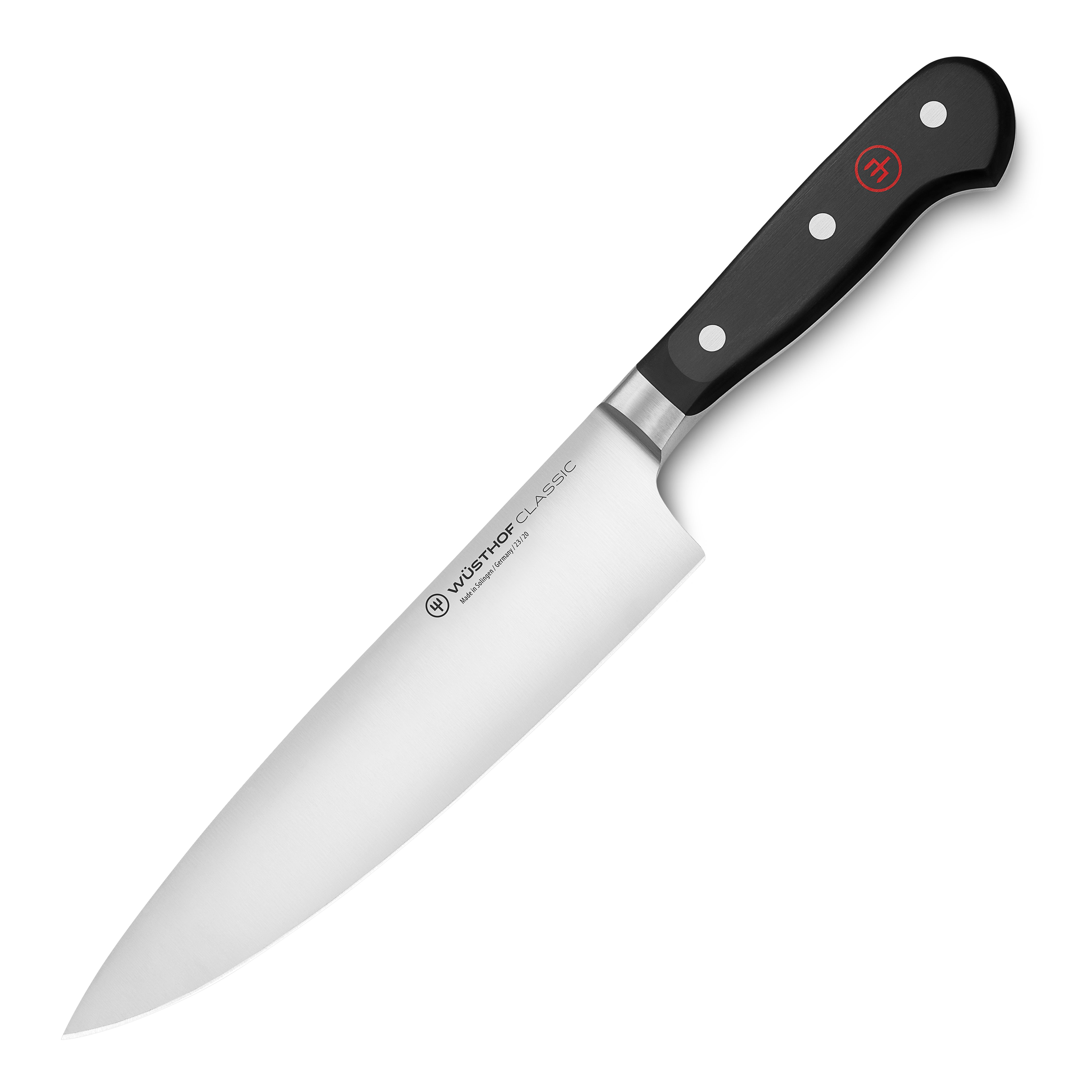Wusthof Classic 8-inch chefs knife with Demi bolster and high-carbon steel blade for precision cutting