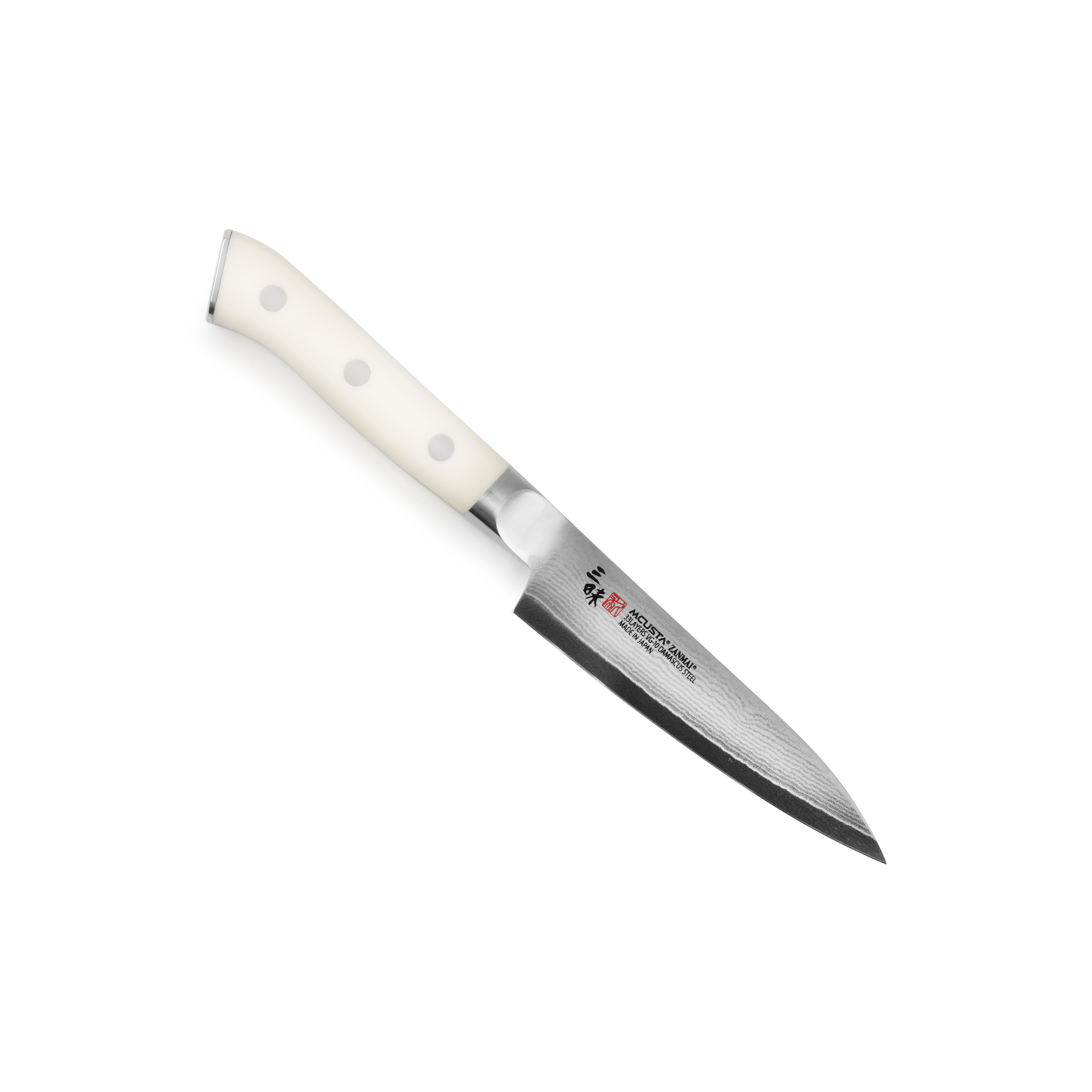 Zanmai Premium VG10 Damascus Japanese Petty Knife - Image 4