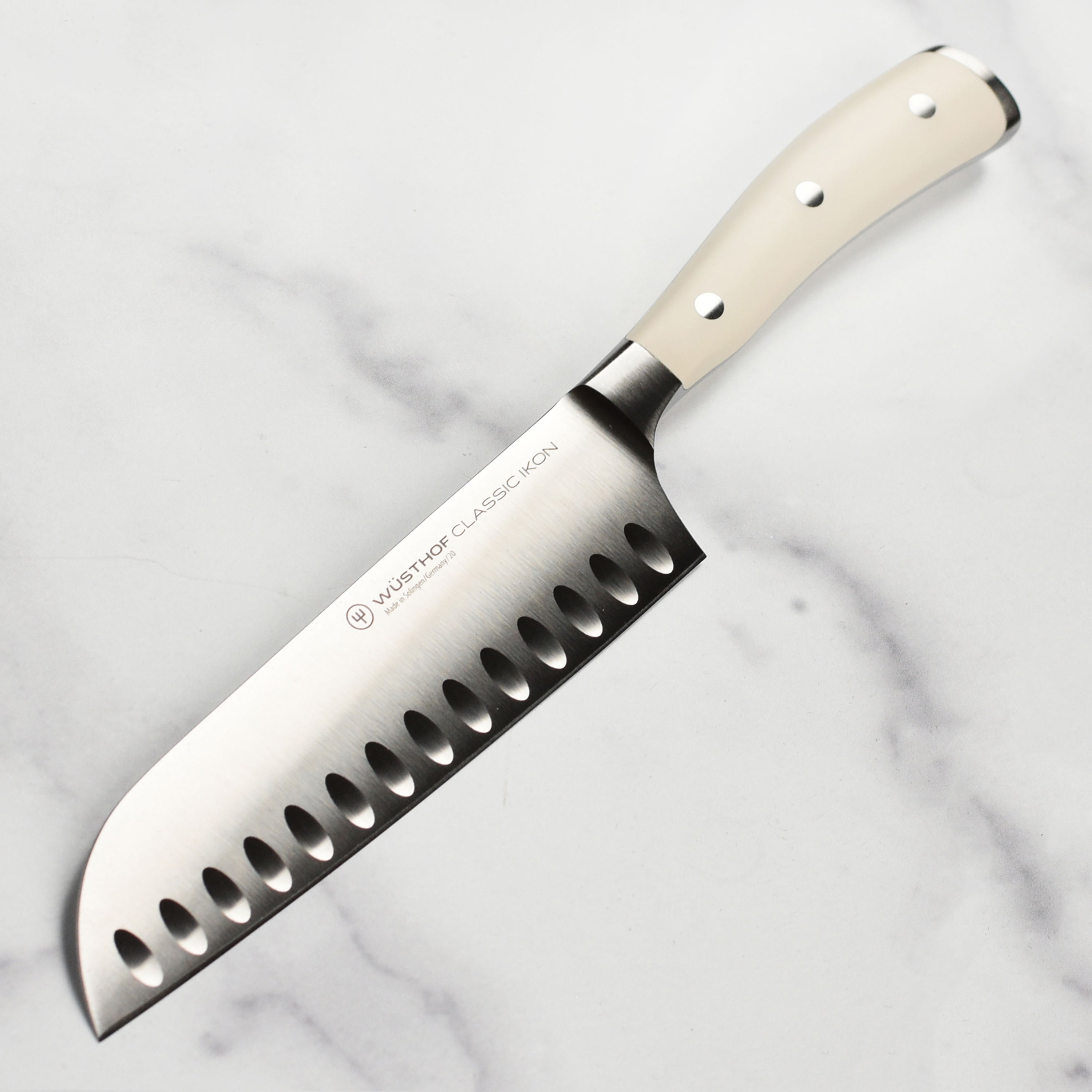 Close-up of the Wusthof Classic Ikon 7