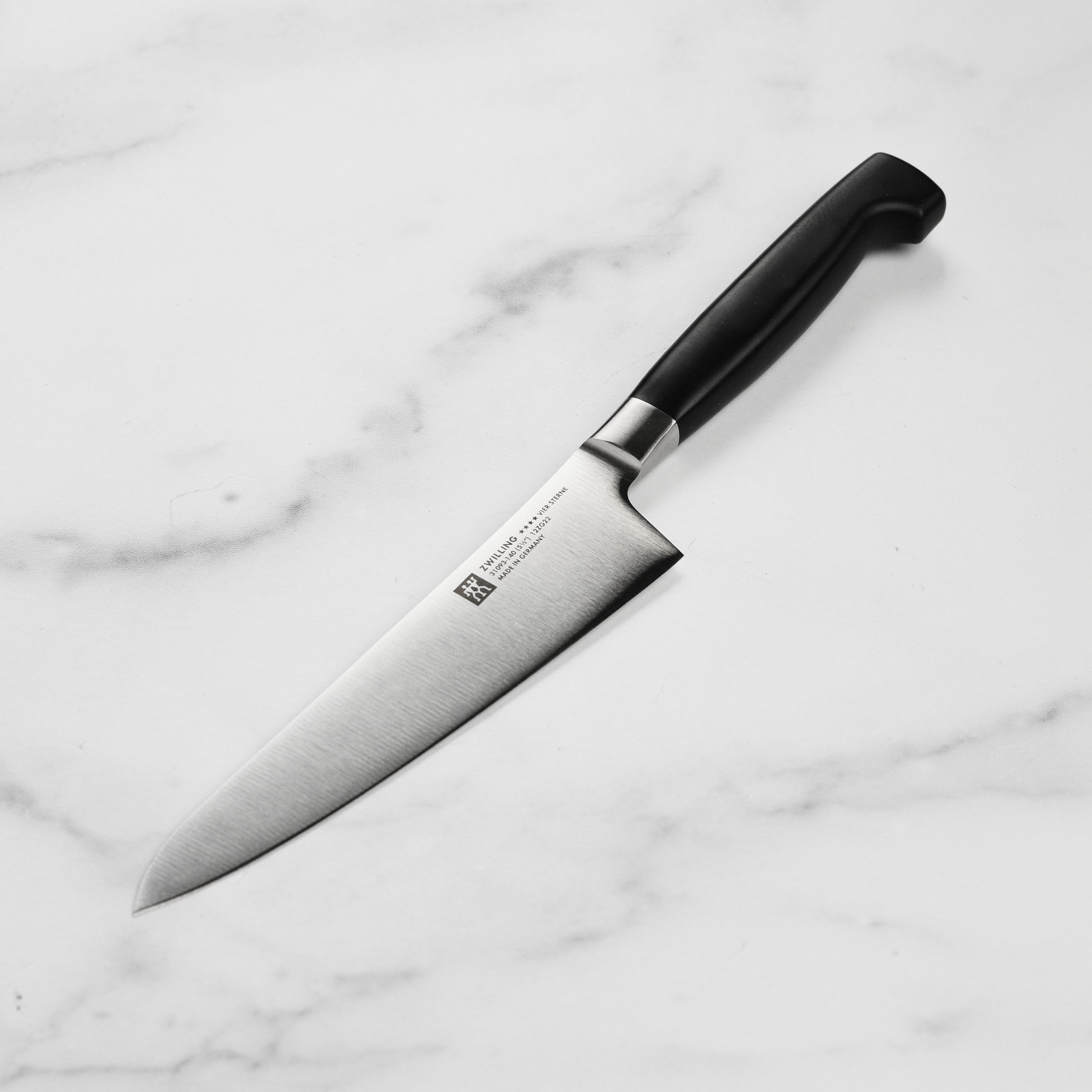 Close-up of Zwilling Four Star 5.5
