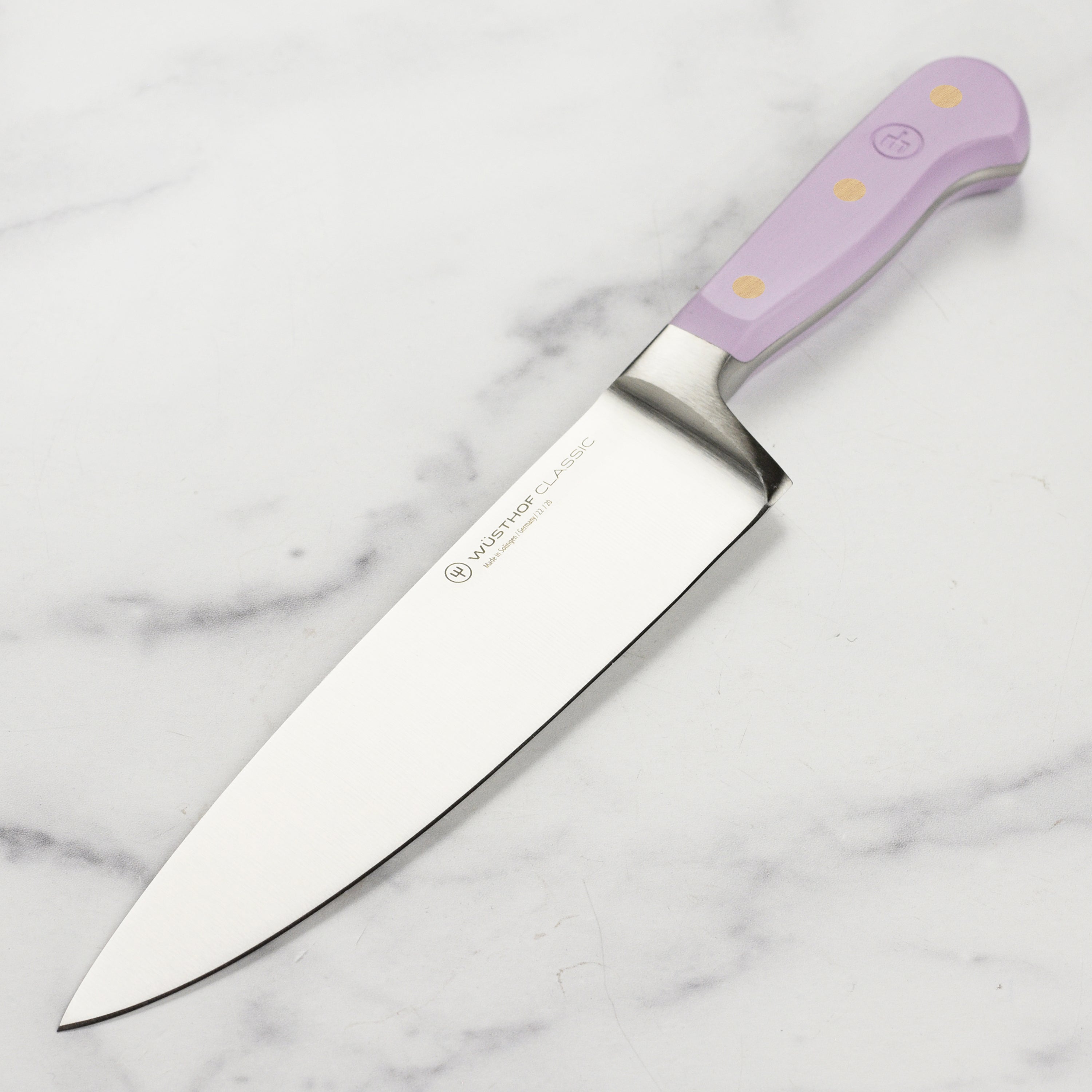 Close-up of Wusthof Classic Purple Yam 8