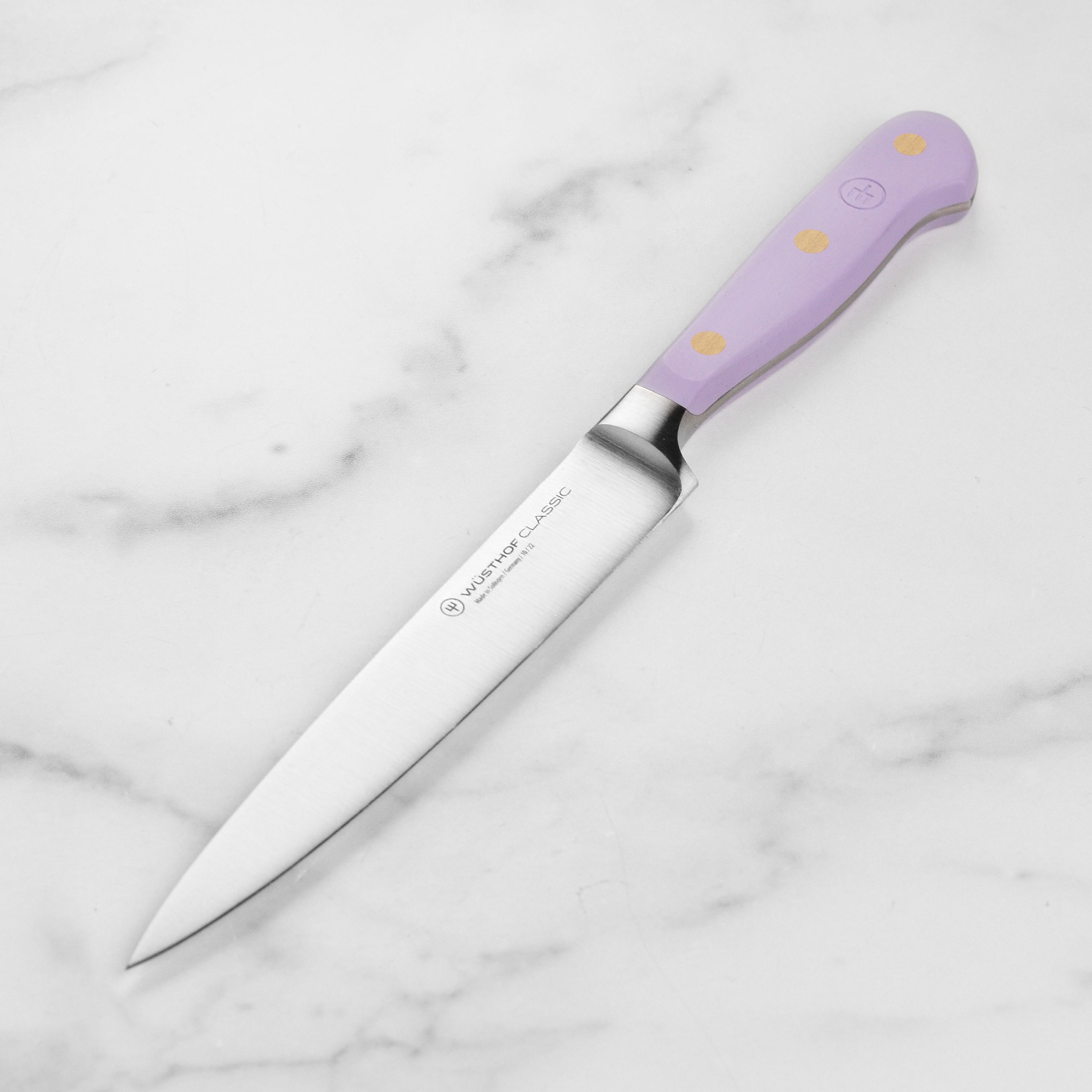 Wusthof Classic 6-inch utility knife blade close-up for precision slicing