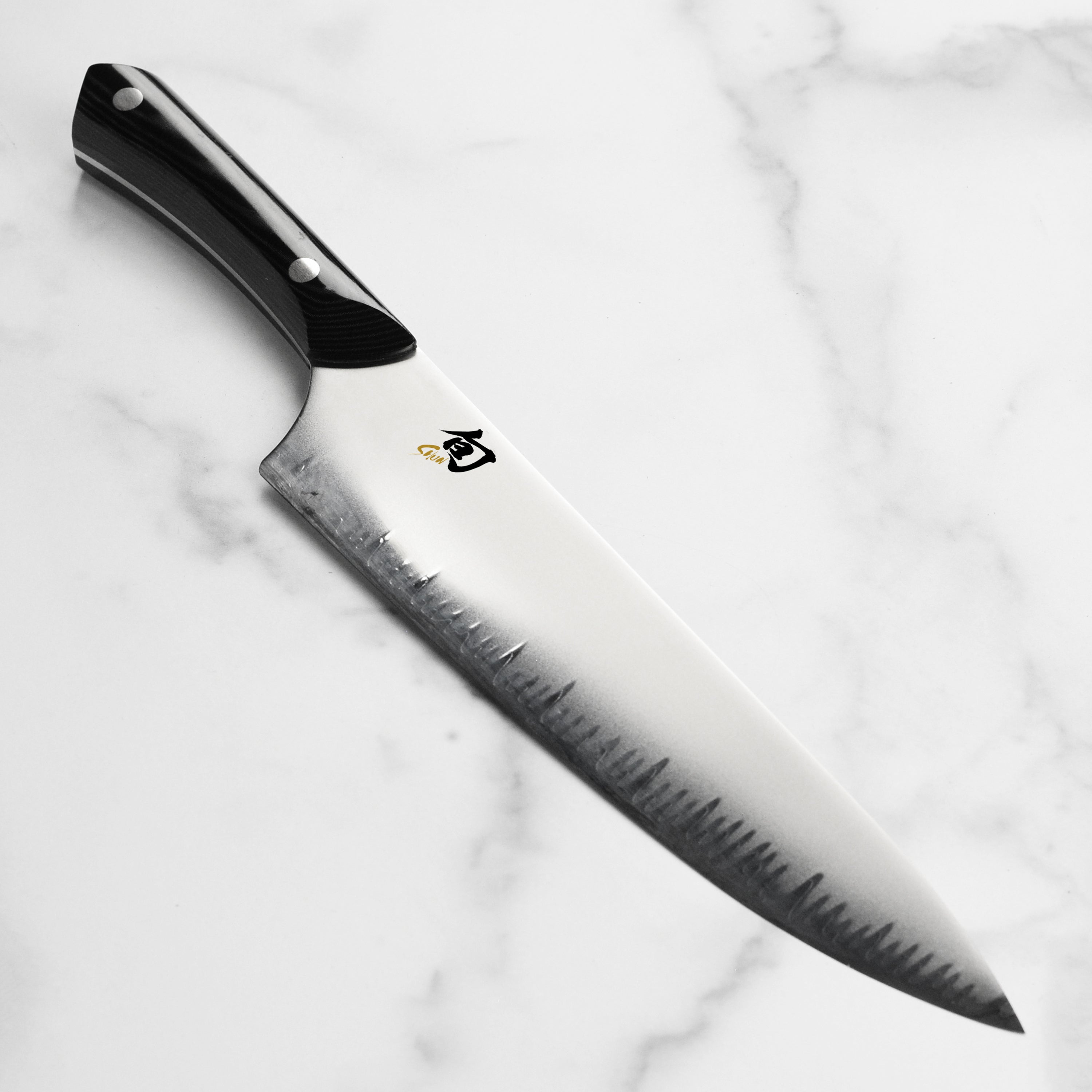 Side view of Shun Narukami Blue #2 Carbon Steel 10