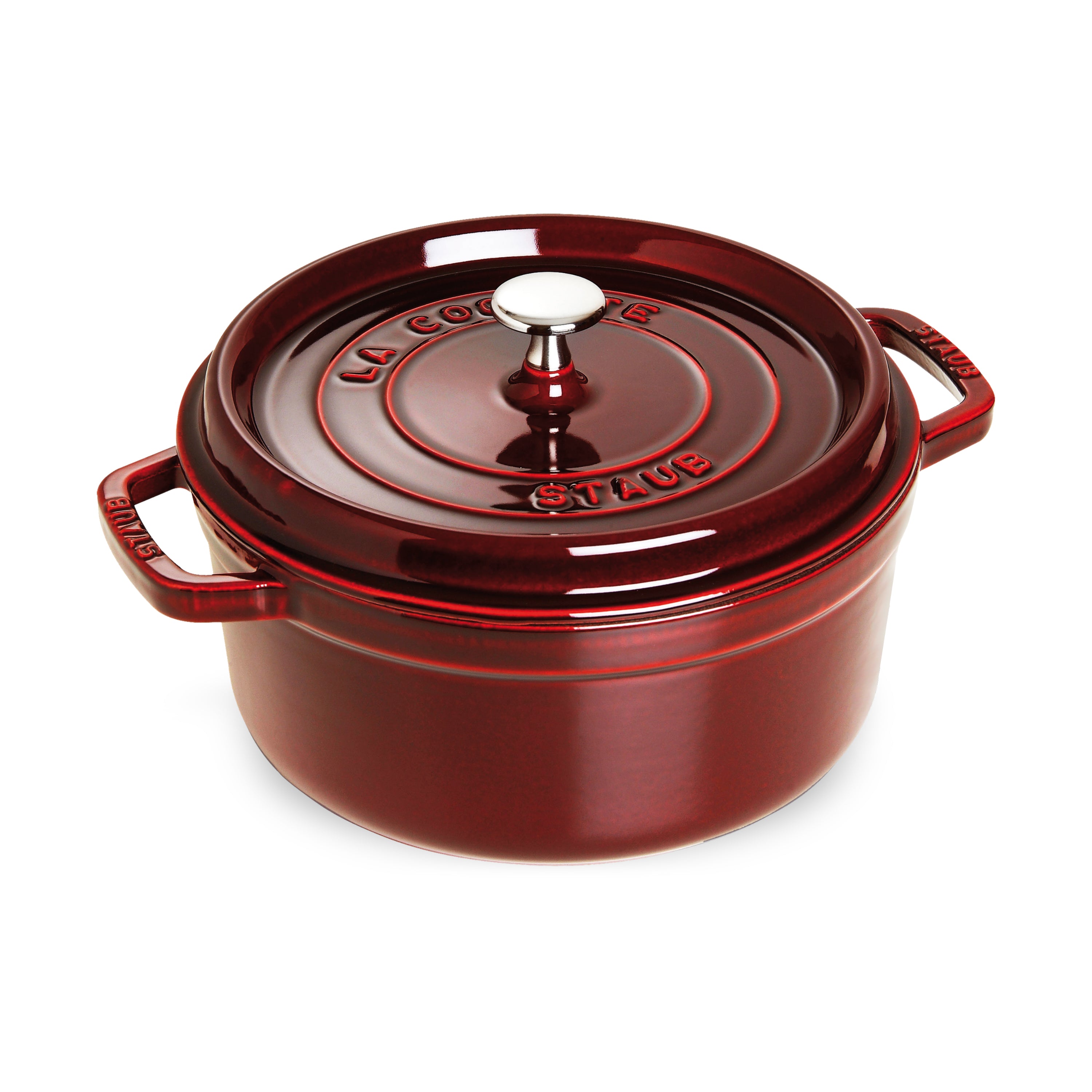 Close-up of the textured black matte enamel interior of the Dutch oven