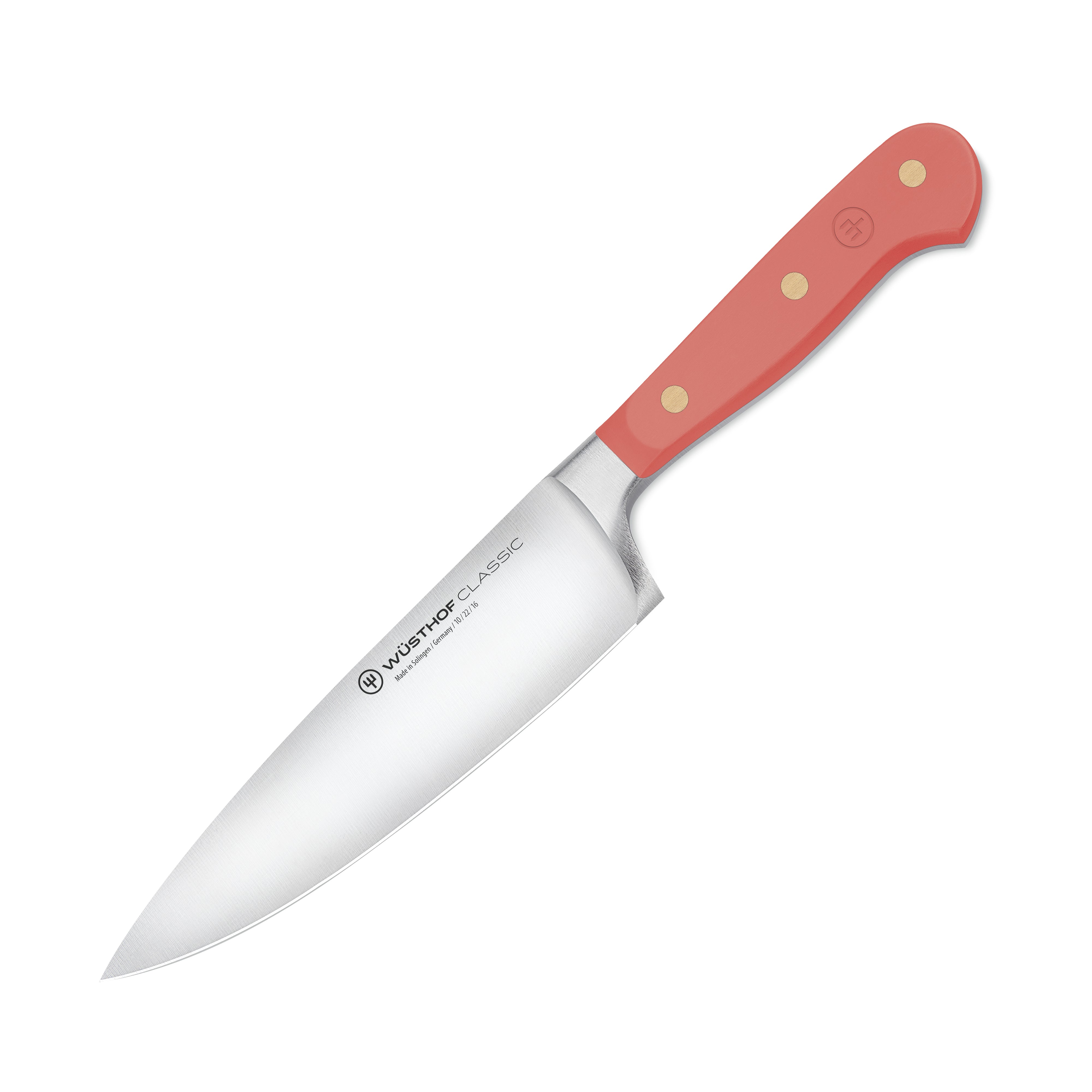 Wusthof Classic 6-inch chefs knife with high-carbon stainless steel blade in a professional kitchen
